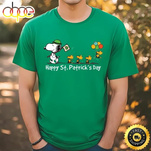 Shamrock Snoopy St Patricks Day Shirt Happy St Patricks Day Shirts