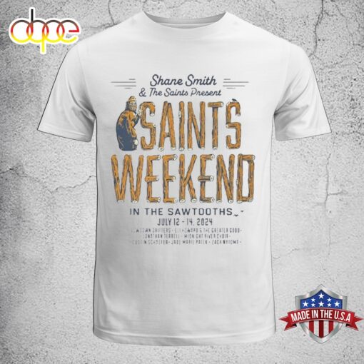 Shane Smith Music Saints Weekend 2024 Event Unisex T-Shirt