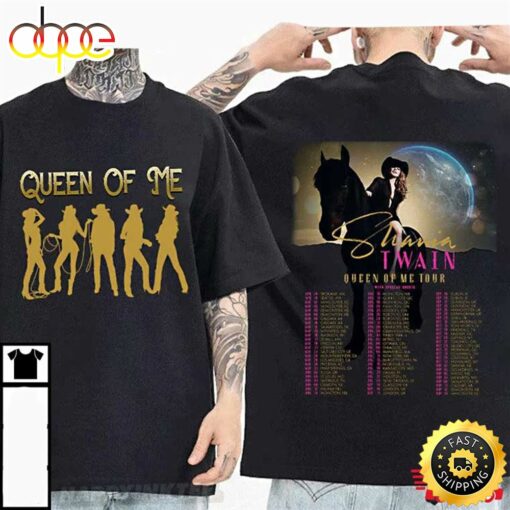 Shania Twain Queen Of Me Tour 2023 Unisex T-shirt