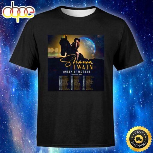 Shania Twain September 2023 Poster Dates Unisex T-shirt