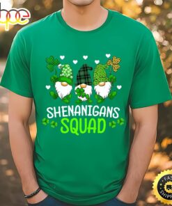 Shenanigans Squad Gnomes Patrick’s Day T-Shirt