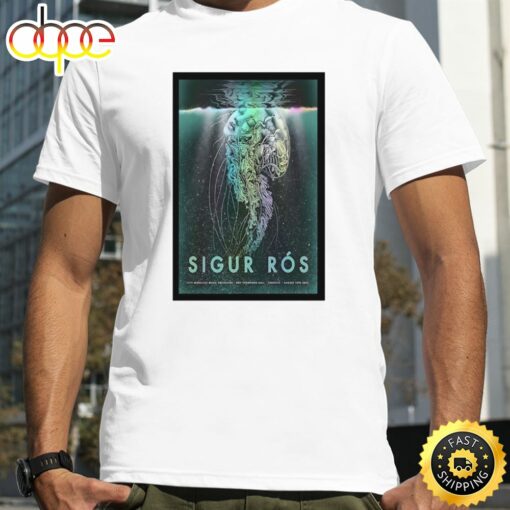 Sigur Ros August 14 Roy Thomson Hall Toronto On Tour 2023 Design T-shirt