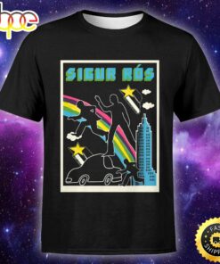Sigur R�s New York City August 16, 2023 Poster Unisex T-shirt