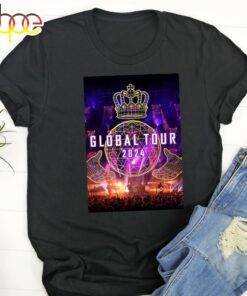 Simple Minds Global Tour 2024 Merch Black T-shirt