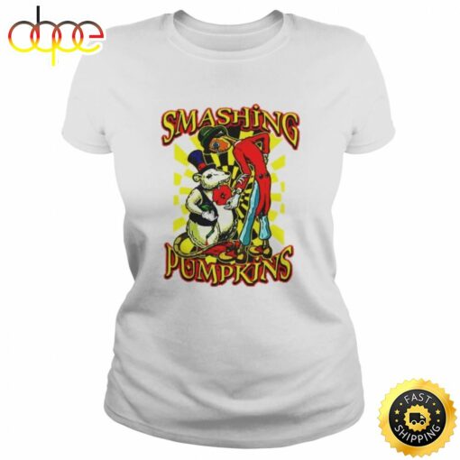 Skin Smashing Pumpkins Retro Music Art Shirt Unisex T-shirt