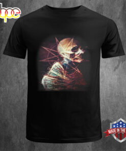 Skull 9 Point Star Slipknot Tour 2024 Unisex T-shirt