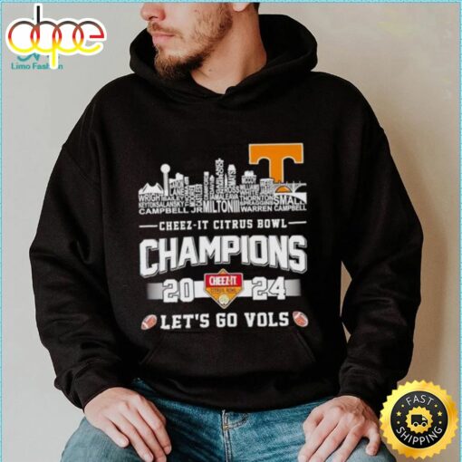 Skyline City Cheez It Citrus Bowl Champions 2024 Let’s Go Vols Shirt