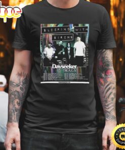 Sleeping With Sirens Announce Family Tree Tour 2023 Unisex Black T-shirt