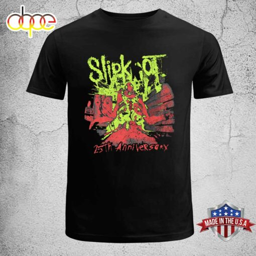 Slipknot Here Comes The Pain 25th Anniversary Unisex T-Shirt