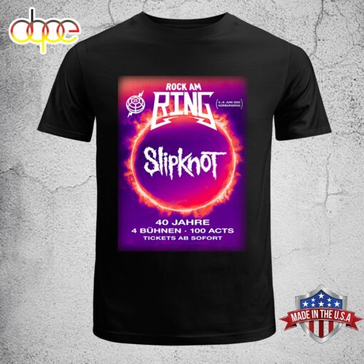 Slipknot Rock Am Ring 2025 Unisex T-Shirt