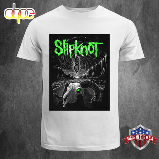 Slipknot Tour 2024 Goat Skull Unisex T-shirt