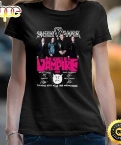 Smashing Pumpkins The World Is A Vampire 2023 Thank You For The Memories Signatures Shirt