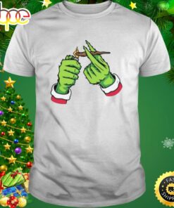 Smoking Grinch Gifts For Christmas 2023 Shirt