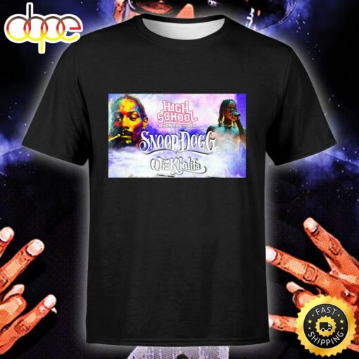 Snoop Dogg Adds 2023 Tour Black T-shirt