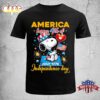 Snoopy America Happy 4th Of July Snoopy Independence Day Unisex T-Shirt