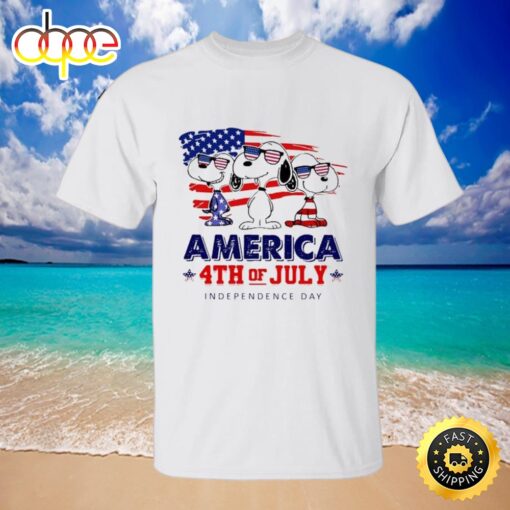 Snoopy American 4th Of July Independence 2023 Shirt