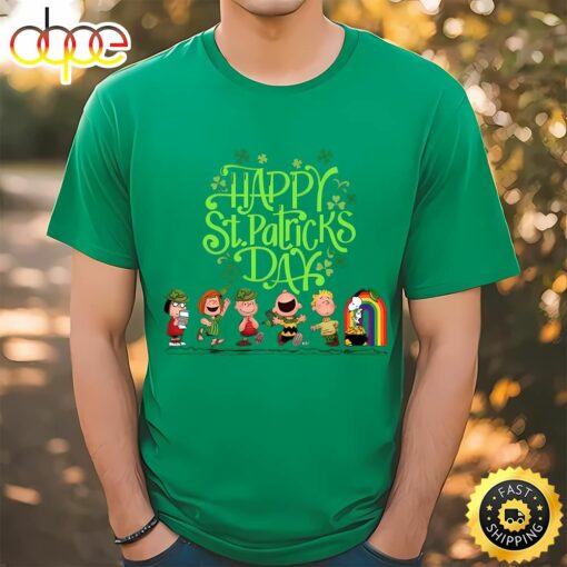 Snoopy And Friend Happy St Patrick’s Day Shirt