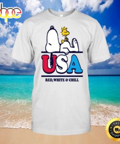 Snoopy And Woodstock 4th Of July-unisex T-shirt