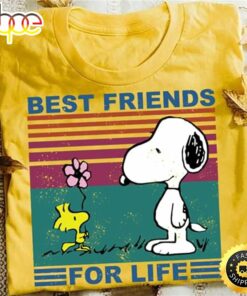 Snoopy And Woodstock Best Friends For Life T Shirt