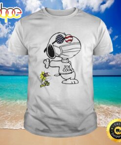 Snoopy And Woodstock Glasses America Joe Cool Shirt