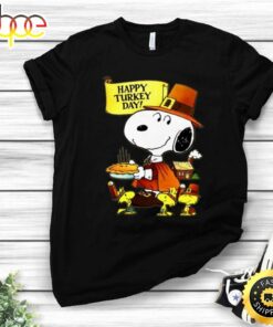 Snoopy And Woodstock Happy Thanksgiving Shirt