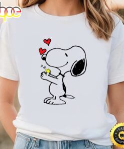 Snoopy And Woodstock Happy Valentine Day Gifts Shirt