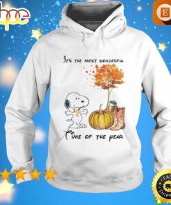 Snoopy Autumn It’s The Most Wonderful Time Of The Year Shirt