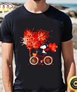 Snoopy Balloon Heart Valentine Shirt