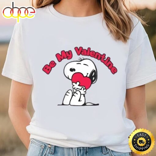 Snoopy Be My Valentine Shirt