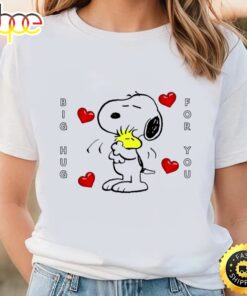Snoopy Big Hug For You Valentie Shirt