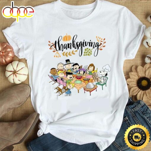 Snoopy Dog Shirt The Peanuts Movie Shirt The Peanuts Thanksgiving Shirt Thanksgiving Shirt