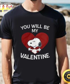Snoopy Heart You Will Be My Valentine Shirt
