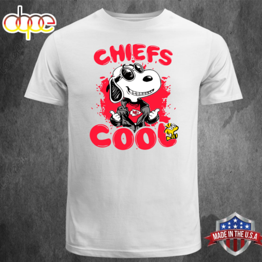 Snoopy Kansas City Chiefs Cool 2024 Unisex T-shirt