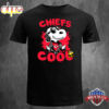Snoopy Kansas City Chiefs Cool Black Unisex T-shirt