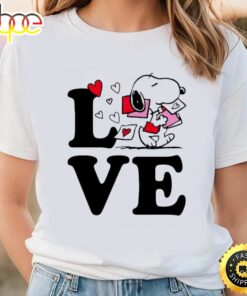 Snoopy Love Happy Valentine Shirt