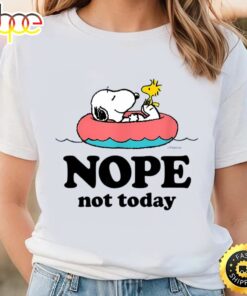 Snoopy Nope Not Today T-Shirt Valentine Merch Holiday Valentine