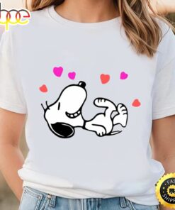 Snoopy Valentines Day Love Hearts Shirt