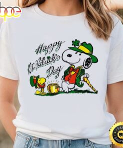 Snoopy and woodstock Happy St. Patrick’s Day Shirt