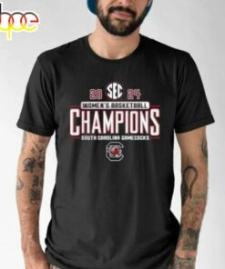 South Carolina Fighting Gamecocks Basketball SEC Champs 2024 Shirt