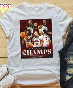 South Carolina Gamecocks Are 2024 National Champions NCAA Women’s Basketball Unisex T-shirt