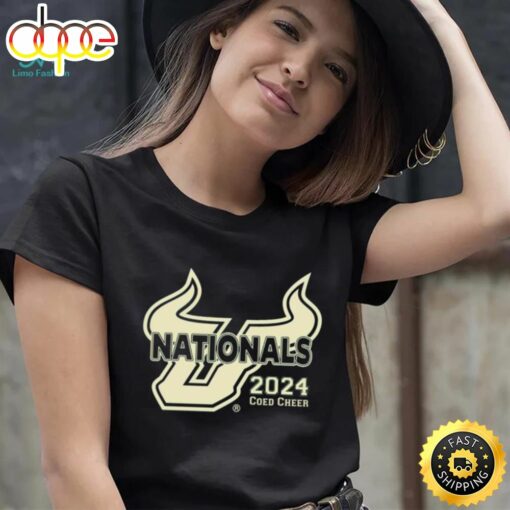 South Florida Bulls Nationals 2024 Coed Cheer Shirt