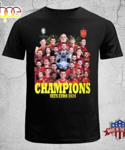 Spain Football Team UEFA Euro Champions 2024 Celebration T-Shirt