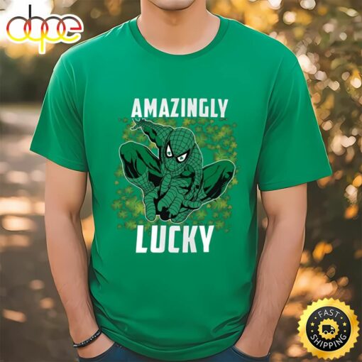 Spider Man Amazingly Lucky St Patrick’s Day Shirt