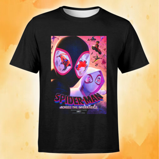 Spider-man Across The Spider-verse At An Amc Theatre  Unisex Tshirt