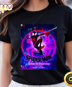 Spiderman Beyond The Spider Verse 2024 Shirt