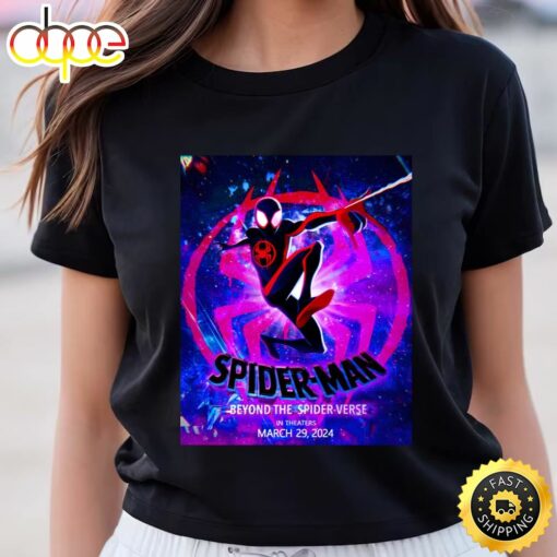 Spiderman Beyond The Spider Verse 2024 Shirt