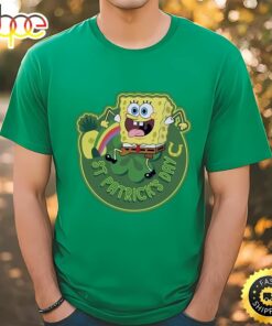 Spongebob SquarePants St. Patrick’s Day T-Shirt