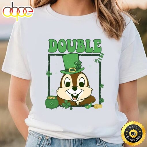 St. Patrick’s Day Double Trouble Cute Shirt, Chip And Dale