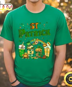 St. Patrick’s Day Drink Coffee Latte Shirt
