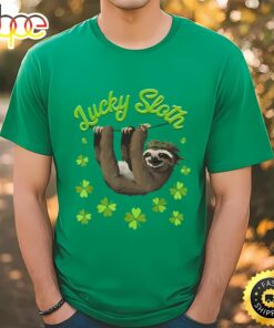 St. Patrick’s Day Lucky Sloth T-Shirt